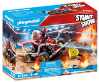 PLAYMOBIL Pokaz kaskaderski: Gokart straży pożarnej - 1014272 - zdjęcie 1